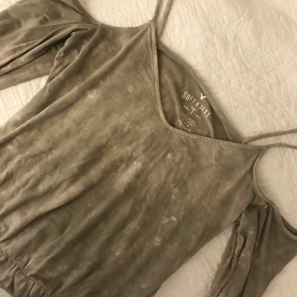 american eagle cold sweater top